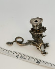 German dragon sterling chamber stick antique — photo 2