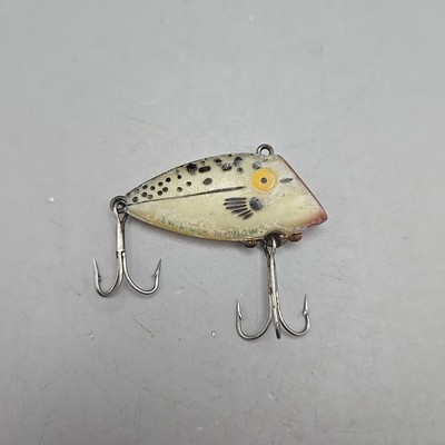 1950s fishing lures Collection of Painted Wooden and Metal c.1940 Vintage 1950s-1960s Lipless Crankbait Swimmin
