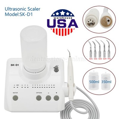 Dental Ultrasonic Scaler 5*Tips + 2*Water Bottles For DTE SATELEC SK-D1