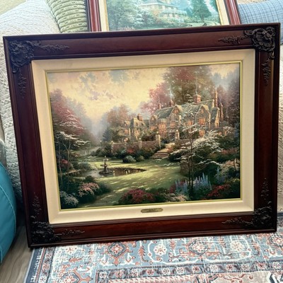 Thomas Kinkade - Gardens Beyond Spring Gate - Spring Gate III