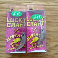 Lucky Craft Unfair 35F Shiromine Oir Color 2pcs Crankbait Japan