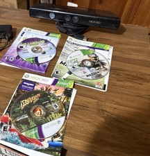 OEM OFFICIAL TESTED BUNDLE LOT XBOX Microsoft Kinect SENSOR GAMES SPORTS MADDEN