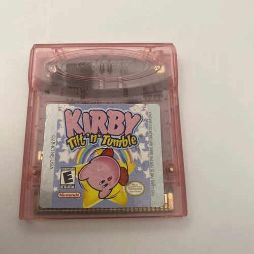 Kirby Tilt 'n' Tumble (Game Boy Color) GBC. Authentic and tested. Cart Only