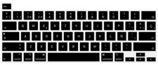 HRH Ultra Thin Spanish Language Silicone Keyboard Cover Skin for MacBook Pro ...
