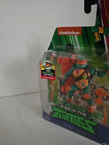 Modellino Rise Of The Teenage Mutant Ninja Turtles Michelangelo Wild Card - Foto 2 di 8