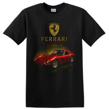 Ferrari 250 GTO 1962 Vintage Classic Sports Car T Shirt Retro Collector Tee Gift