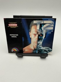 Terminator 2 Judgment Day T2 Nintendo NES PAL AUS Cartridge + Manual