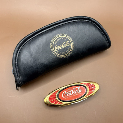 Franklin Mint Coca-Cola Heirloom Collectible pocket knife bottle opener