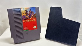 NES Game: LEGACY OF THE WIZARD- GAME AND SLEEVE ONLY- Cleaned & Tested- Works!