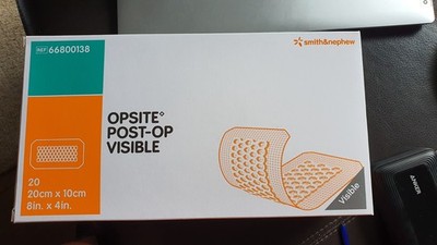 18x smith&nephew OPSITE POST-OP VISIBLE Wundverband  10x20 