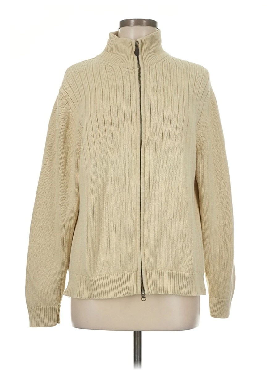 Brooks Brothers 346 Women Brown Cardigan M