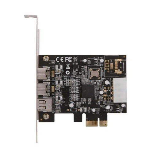 Syba SY-PEX30016 3 Port IEEE 1394 Firewire 1394B & 1394A PCIe 1.1 x1 Card TI ... - Picture 4 of 5