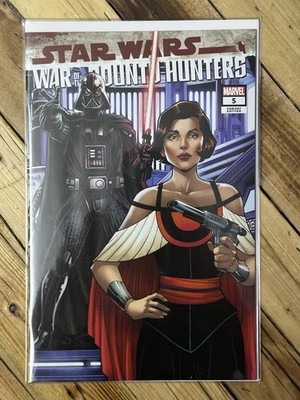 STAR WARS: WAR OF THE BOUNTY HUNTERS #5 TODD NAUCK  EXCLUSIVE TRADE  - VADER