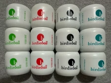 NEW 12 BirdieBall Full-Swing Limited-Flight Practice Golf Balls — Rated 40 Yards
