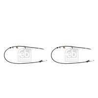 Febi Bilstein Bremsseilen Set Links Rechts Hinten FüR Honda Civic Viii