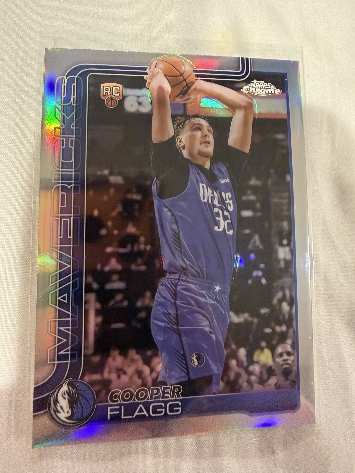 2025-26 Topps Chrome Cooper Flagg RC Rookie #251 Refractor