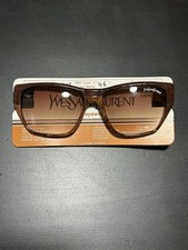 Vintage 1970  s Yves Saint Laurent YSL Sunglasses Brown Gradient