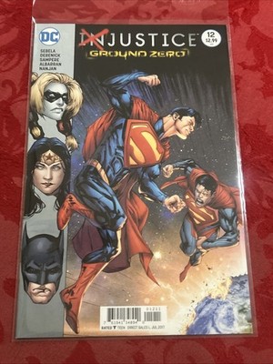 Injustice Ground Zero #12 - 2017 DC Comics - Batman Superman - Bagged/Boarded