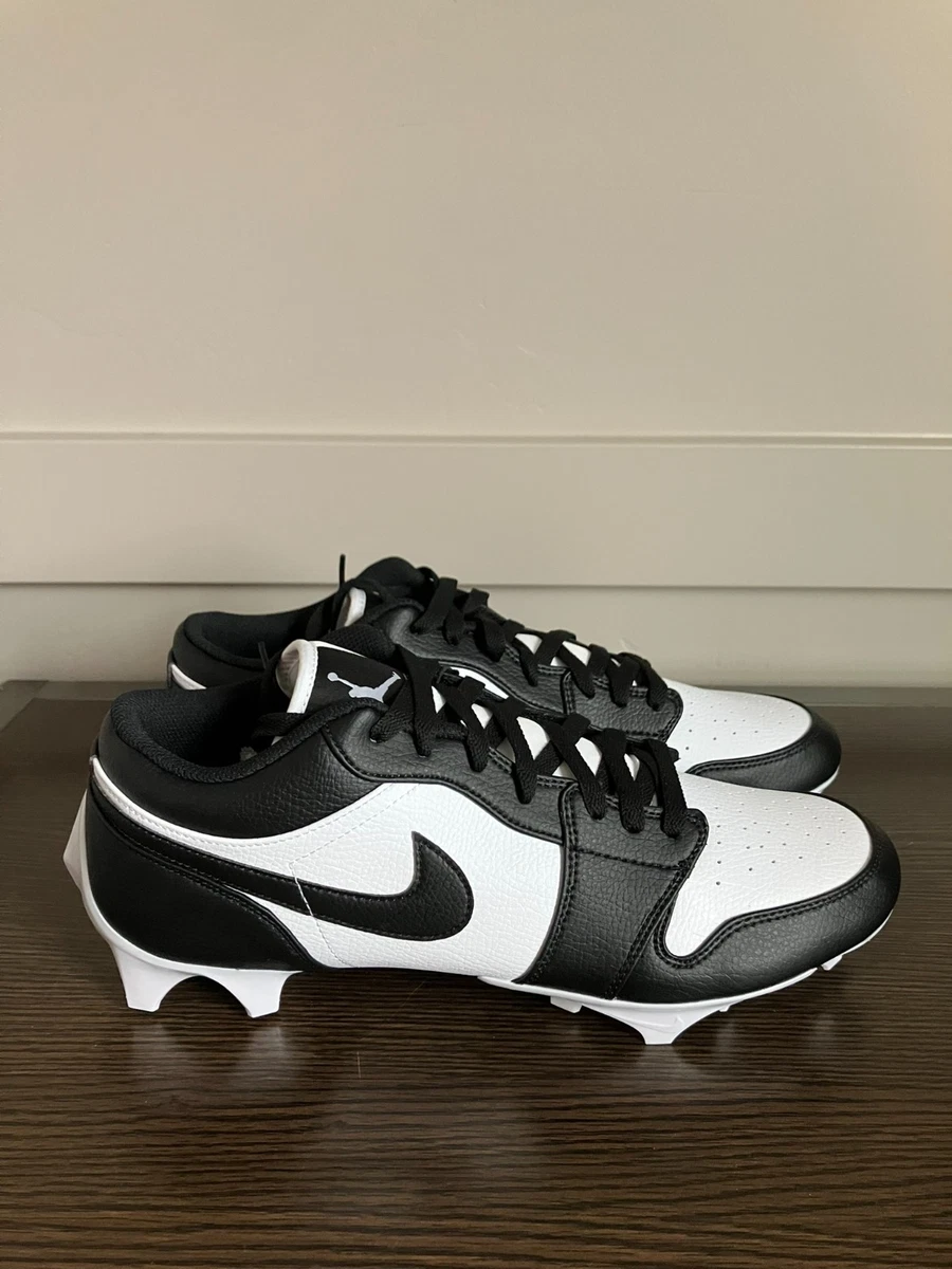 Jordan 1 TD Cleat 2023 Low Black White | eBay