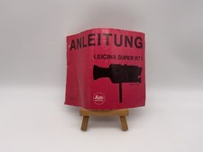 Leica Leicina Super RT1 (210-26) Manuel D'Utilisation Allemand