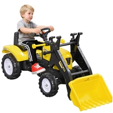 Kids Ride on Excavator with Front Loader Digger for 3 Years Old