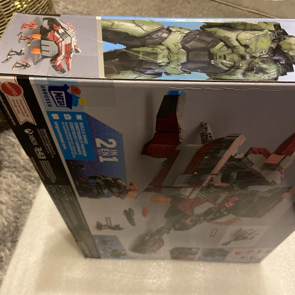 Halo Mega HHC43 Banished Phantom Building Set Brand New Sealed - Image 4 of 4