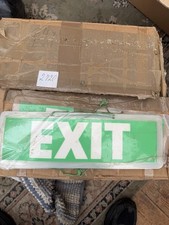 Exit Signs Packs Of 10 50 Packs Available