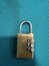 Pudełko 20 mosiężnej kłódki kombinowanej Shield - 40mm Resetowalna / Code Discovery