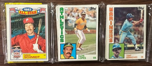 1984 TOPPS Rack Pack CARL YASTRZEMSKI, Bo Diaz, Indians CL, Pete Falcone Showing - Picture 7 of 23