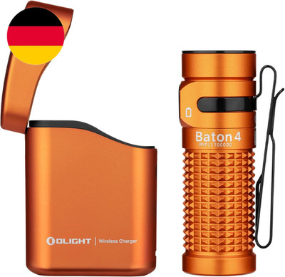 OLIGHT Baton4 Kit 1.300 Lumen, Led-Taschenlampe, Magnetisch, Wiederaufladbar, Mi