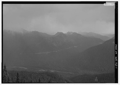 1. VIEW FROM SUNRISE POINT FACING SOUTHEAST - Mather Memorial Parkway, Between