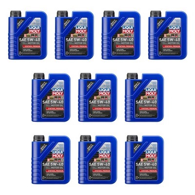 Liqui Moly 10L Engine Motor Oil - Synthoil Premium 5W-40 (10x1L)