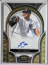 Nestor Cortes AUTO #/299 Topps Tier One 2023 Prime Performers Autograph Yankees