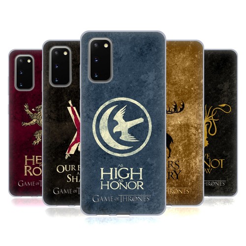 OFFICIAL HBO GAME OF THRONES DARK SIGILS SOFT GEL CASE FOR SAMSUNG PHONES 2 - $24.95
