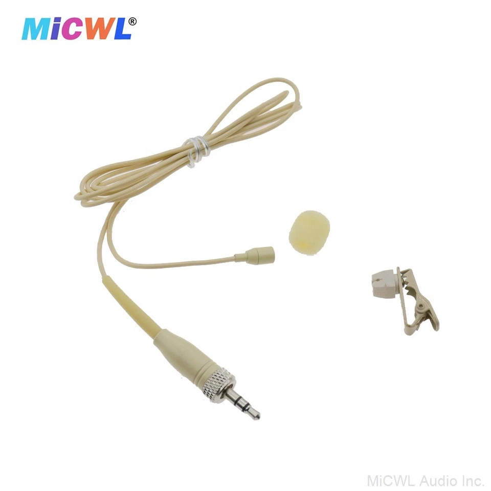 Mini Lavalier Microphone For Sennheiser XS EW AVX G2 G3 G4 3.5mm Jack Lock TL35 - Image 3 of 4