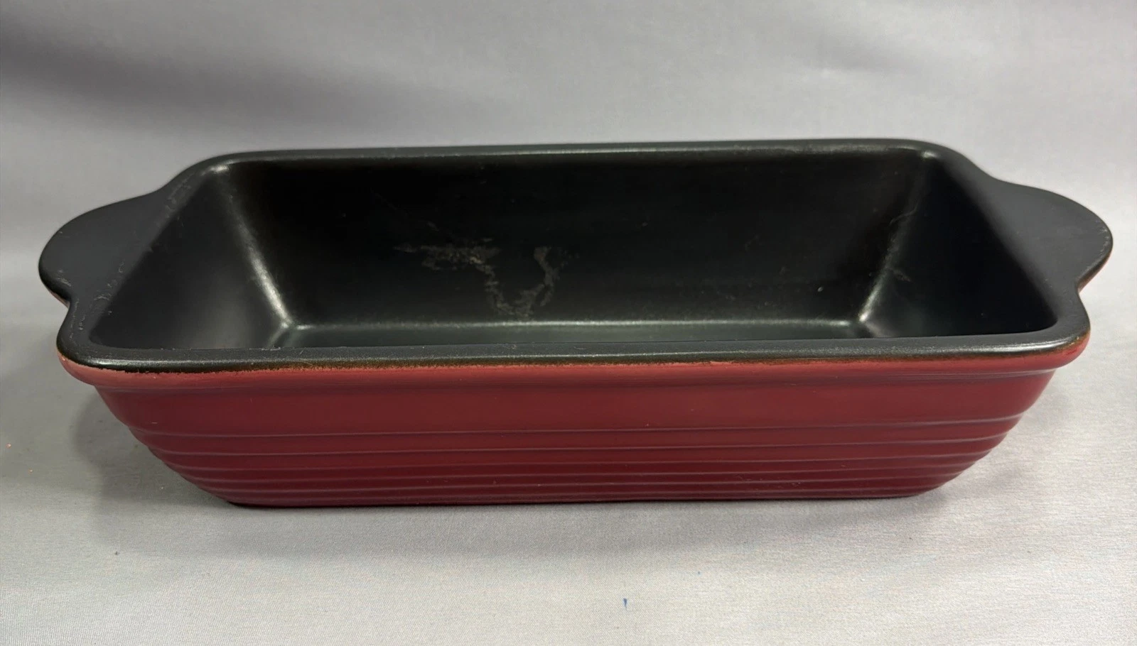 Vintage Pinnacle Ceramic Non Stick Bakeware Loaf Pan Heritage