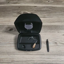 Starkey Livio 1200 Hearing Aid right Ear red RIC R  W/Charger iPhone Bluetooth