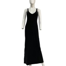 Reformation Knit Black Tyra Dress Size M