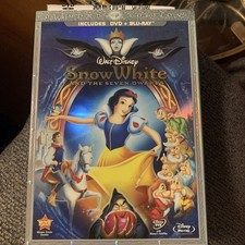 Snow White and the Seven Dwarfs Blu-ray/DVD, 2009, 3-Disc Set