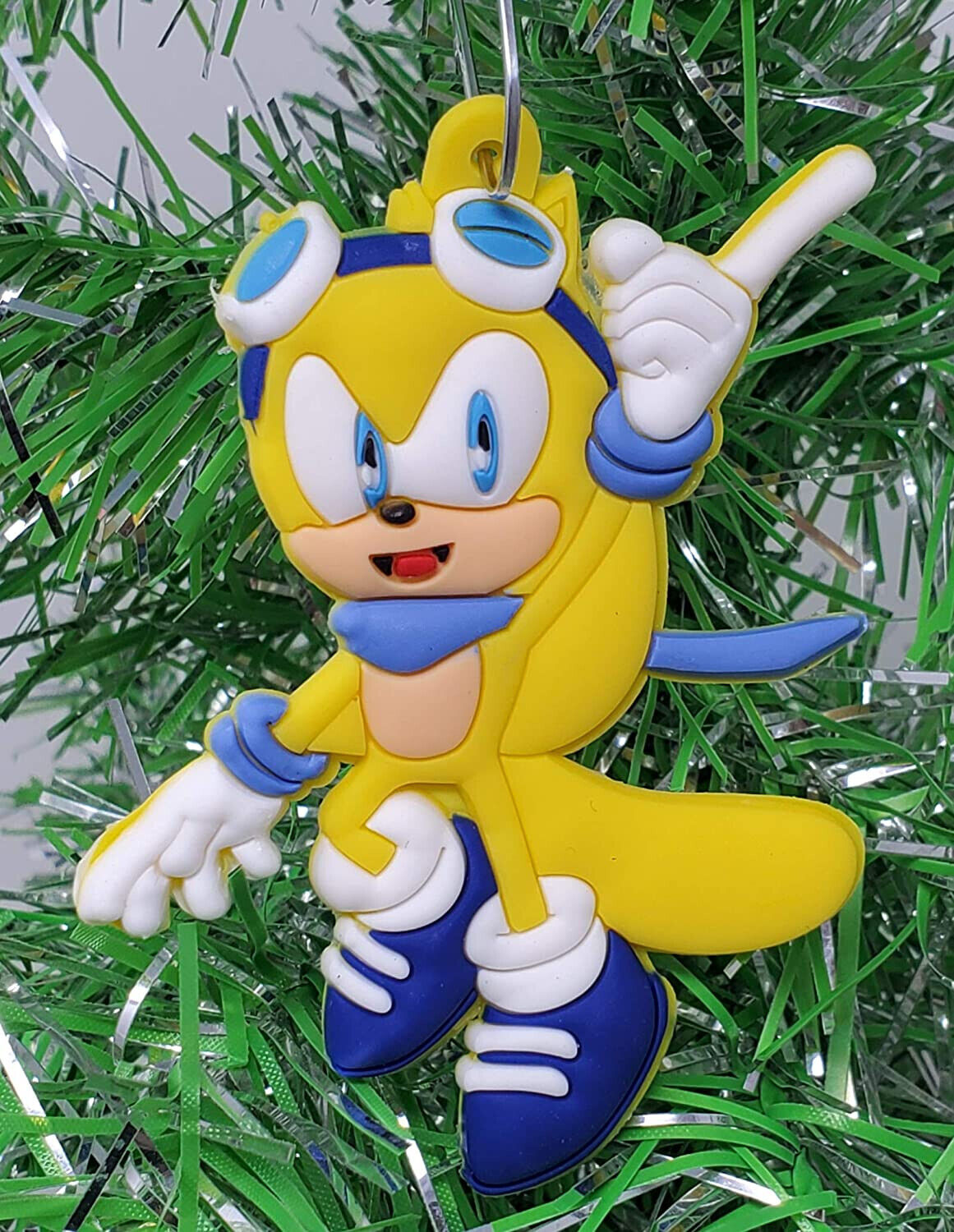 Sonic the Hedgehog Christmas Ornament Super Sonic Amy Rose 