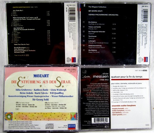 LOT (22) CLASSICAL CDs TELDEC Harmonia Mundi CBS Philips LONDON Decca YO-YO MA - Imagen 8 de 12