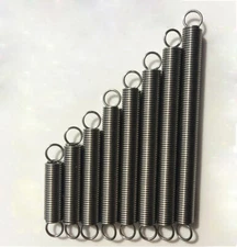 Wire Dia 1.4mm Extension Spring Expansion Extending Spring OD 10mm Long 30-300mm