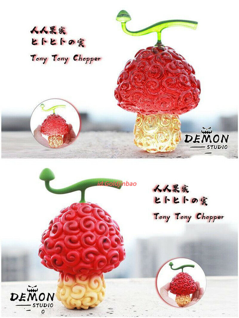 Demon Studio Devil Fruit set #3 Transparent One Piece Statue Resin 11cm