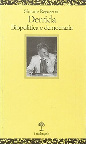 9788870187991 Deridda. Biopolitica e democrazia - Simone Regazzoni