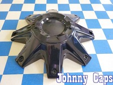 Mkw Wheels M81-1-cap . Custom Gloss Black No Logo Center Cap 40 Qty. 1