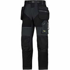 Snickers FlexiWork, Work Trousers with Kneepad & Holster Pockets - 6902