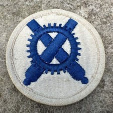 WWII WW2 German Kriegsmarine Artillery Mechanic&rsquo;s Sleeve Patch Insignia Navy