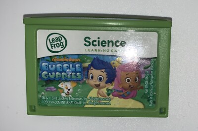 BUBBLE GUPPIES  Game Cartridge LEAPSTER EXPLORER