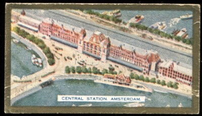 Tobacco Card, Nicolas Sarony, A DAY ON THE AIRWAY, 1928, Venice of the North,#24