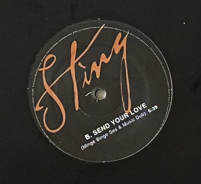 Sting - Send Your Love Remixes - Brand New Never Played Ltd Edition Promo 12” - Image 4 of 4